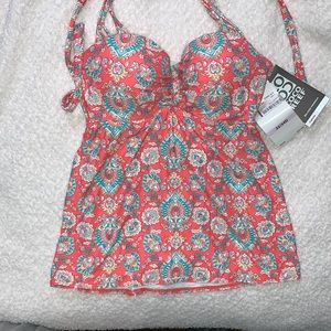 Coco reef Tankini 32/34D melon NWT